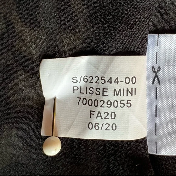 BANANA REPUBLIC SKIRT, Size 10P, Leopard Print Lined Mini Skirt w/ Pleats, NEW. - Picture 10 of 10